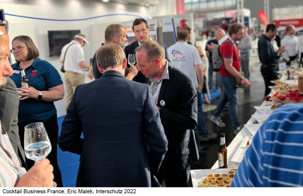 Cocktail França Interschutz 2022
