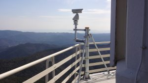 Vue de la caméra PARATRONIC du système ADELIE dans le SDIS du 83