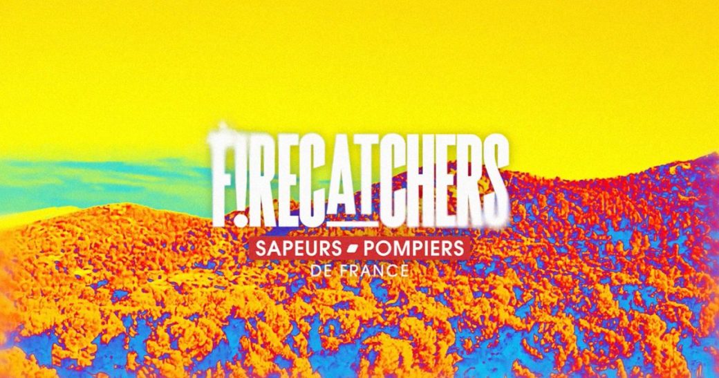 Afbeelding van het FireCatchers-systeem opgezet door SDIS 34 op Twitch