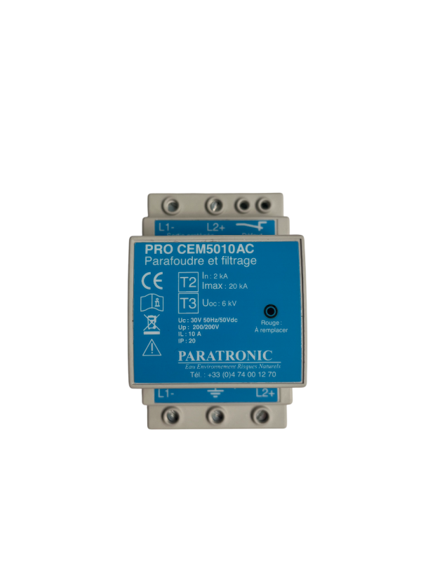 Produit parafoudre : PRO CEM5010AC PARATRONIC