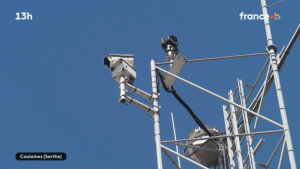 Système de caméra de surveillance et de détection des feux de forêt PARATRONIC