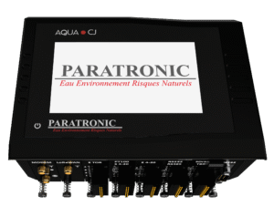 Vue de l'écran de l'AQUA-CJ